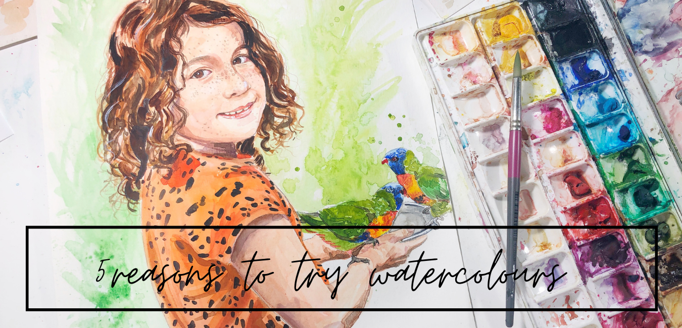 5 reasons to try watercolours